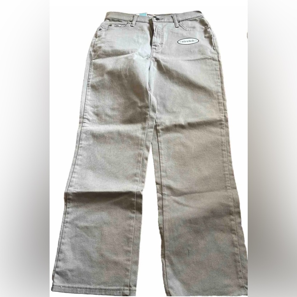 Lee Jeans Ladies Women Relaxed Fit Straight Leg Blue Denim Jeans Size 8L